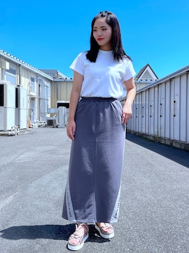 「AVIREX DEPOT」｜yuuukaさん（レディース・157cm）の夏コーディネート