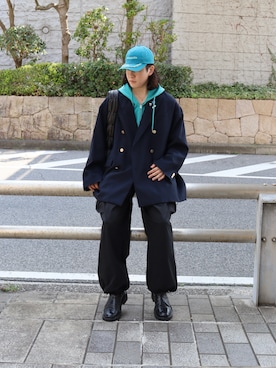 「Jieda（ジエダ）のアイテム」を使った、KEIGOさん（メンズ・178cm）の春コーディネート