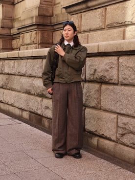 「COS（コス）のアイテム」を使った、KEIGOさん（メンズ・178cm）の春コーディネート