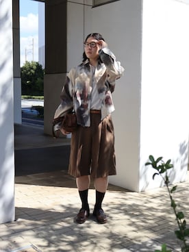 「SHINYAKOZUKA（シンヤコヅカ）のアイテム」を使った、KEIGOさん（メンズ・178cm）の秋コーディネート