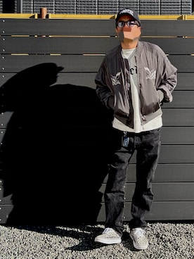 AGさん（メンズ・175cm）の冬コーディネート