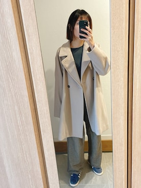 「SHIPS any（シップス エニィ）のアイテム（その他アウター）」を使った、nacoさん（レディース・160cm）の冬コーディネート
