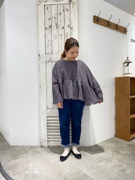 「靴下屋」｜shooojiさん（レディース・150cm）の秋コーディネート