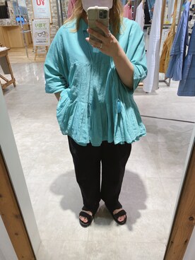 「ティアードブラウス」｜shooojiさん（レディース・150cm）の春コーディネート