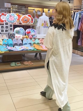 「グリーンパンツ」｜shooojiさん（レディース・150cm）の夏コーディネート