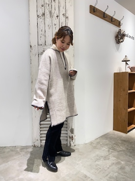 「ニットチュニック」｜shooojiさん（レディース・150cm）の冬コーディネート