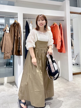 「シアタープロダクツ(THEATRE PRODUCTS)」｜「アイテム（ワンピース/ドレス）」を使った、shooojiさん（レディース・150cm）の夏コーディネート