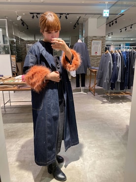 「TEVALT（ヴァレット）のアイテム」を使った、shooojiさん（レディース・150cm）の秋コーディネート