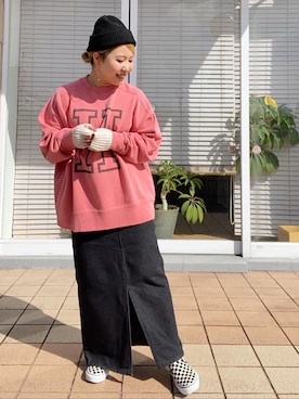 「イエベ秋」｜「アイテム（スリッポン）」を使った、shooojiさん（レディース・150cm）の秋コーディネート