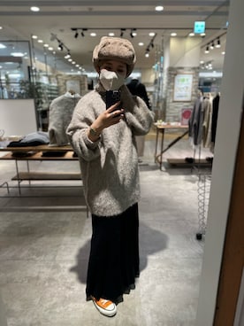 「ファー帽子」｜shooojiさん（レディース・150cm）の秋コーディネート