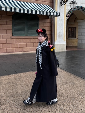 「Riberry（リベリー）のアイテム」を使った、はるかさん（レディース・156cm）の冬コーディネート