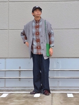 しょーわさん（メンズ・168cm）の春コーディネート