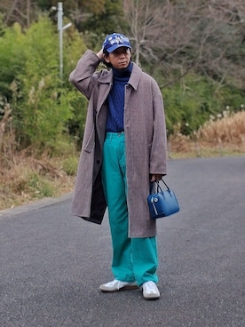 しょーわさん（メンズ・168cm）の冬コーディネート