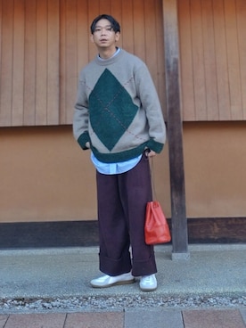 しょーわさん（メンズ・168cm）の春コーディネート