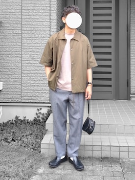 「TIDEWAY（タイドウェイ）のアイテム」を使った、しょーわさん（メンズ・168cm）の秋コーディネート