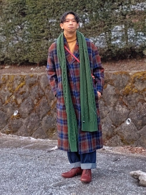 Urban Research コート ハリスツイード URBAN RESEARCH ROSSO MEN（アーバンリサーチロッソメン）の