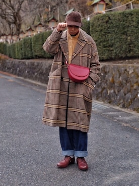 しょーわさん（メンズ・168cm）の冬コーディネート