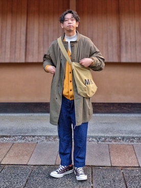 しょーわさん(メンズ・168cm)の冬コーディネート