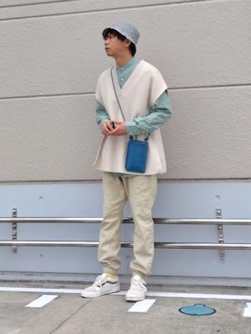 しょーわさん（メンズ・168cm）の春コーディネート