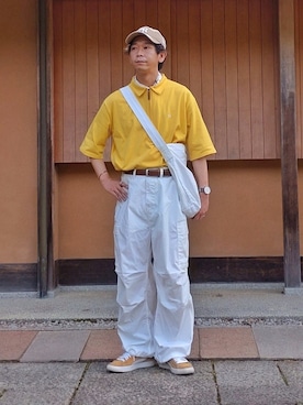 しょーわさん（メンズ・168cm）の春コーディネート