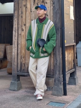 しょーわさん（メンズ・168cm）の冬コーディネート