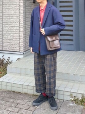 しょーわさん(メンズ・168cm)の秋コーディネート