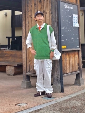 しょーわさん（メンズ・168cm）の春コーディネート