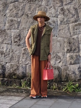 しょーわさん（メンズ・168cm）の夏コーディネート