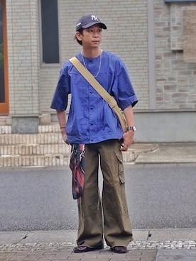 しょーわさん（メンズ・168cm）の夏コーディネート