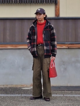 しょーわさん（メンズ・168cm）の冬コーディネート