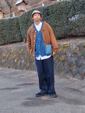 しょーわさん（メンズ・168cm）の春コーディネート