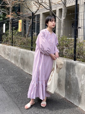 Laveange officialさん（レディース・158cm）の春コーディネート