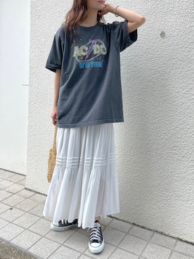 「GOOD ROCK SPEED（グッドロックスピード）のアイテム」を使った、Laveange officialさん（レディース・166cm）の夏コーディネート