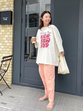 「GOOD ROCK SPEED（グッドロックスピード）のアイテム」を使った、Laveange officialさん（レディース・166cm）の夏コーディネート