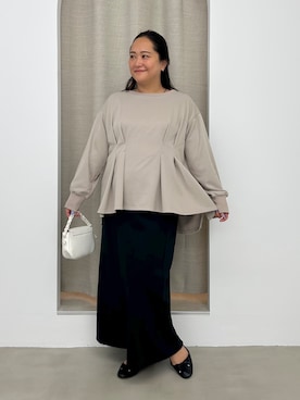 Laveange officialさん（レディース・161cm）の冬コーディネート