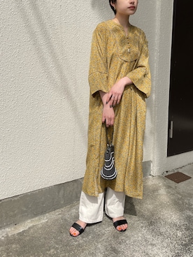 「カフタン」｜Laveange officialさん（レディース・158cm）の春コーディネート