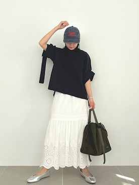 「PENDLETON（ペンドルトン）のアイテム」を使った、Laveange officialさん（レディース・160cm）の春コーディネート