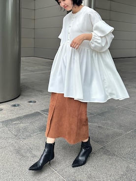 Laveange officialさん（レディース・160cm）の秋コーディネート