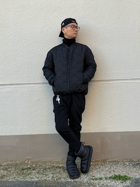 「アイテム（帽子）」を使った、はっしーさん（メンズ・172cm・20代）の冬コーディネート