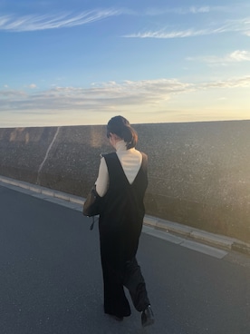 「Ray BEAMS（レイビームス）のアイテム（オールインワン・サロペット）」を使った、🥑さん（レディース・163cm）の秋コーディネート