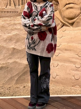 「アイテム（その他シューズ）」を使った、あれきさんさん（レディース・155cm）の秋コーディネート