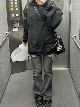 「ZUCCa（ズッカ）のアイテム（バッグ）」を使った、かれんさん（レディース・155cm）の春コーディネート