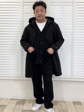 「アイテム（ダッフルコート）」を使った、DAIさん（メンズ・171cm）の秋コーディネート