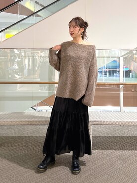 ♡marie♡さん（レディース・163cm）の冬コーディネート