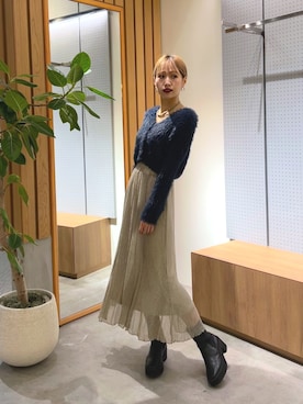 「マイベストコーデ2023」｜♡marie♡さん（レディース・163cm）の秋コーディネート