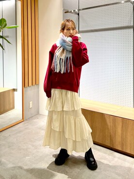 ♡marie♡さん（レディース・163cm）の冬コーディネート