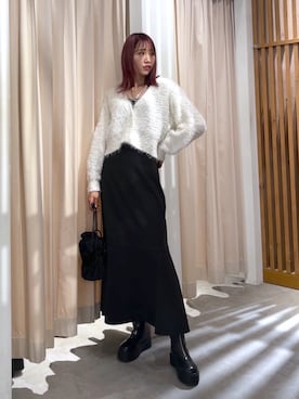 ♡marie♡さん（レディース・163cm）の冬コーディネート