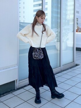 ♡marie♡さん（レディース・163cm）の秋コーディネート