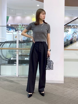 「FREE'S MART（フリーズマート）のアイテム（バレエシューズ）」を使った、♡marie♡さん（レディース・163cm）の春コーディネート