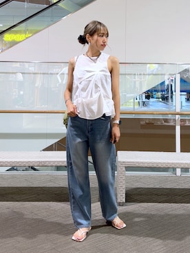 「IPANEMA（イパネマ）のアイテム」を使った、♡marie♡さん（レディース・163cm）の夏コーディネート